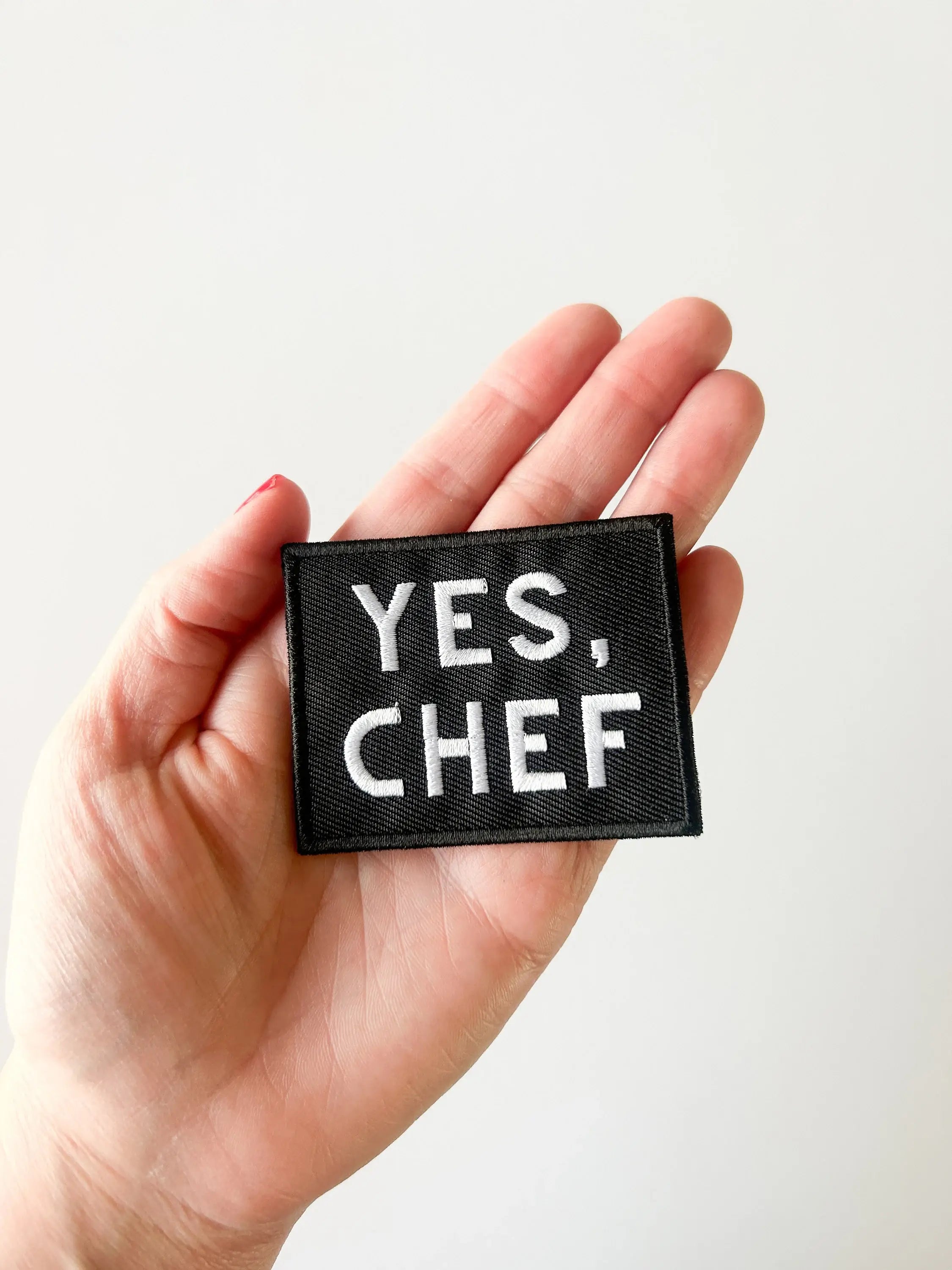 Yes Chef Iron-On Patch