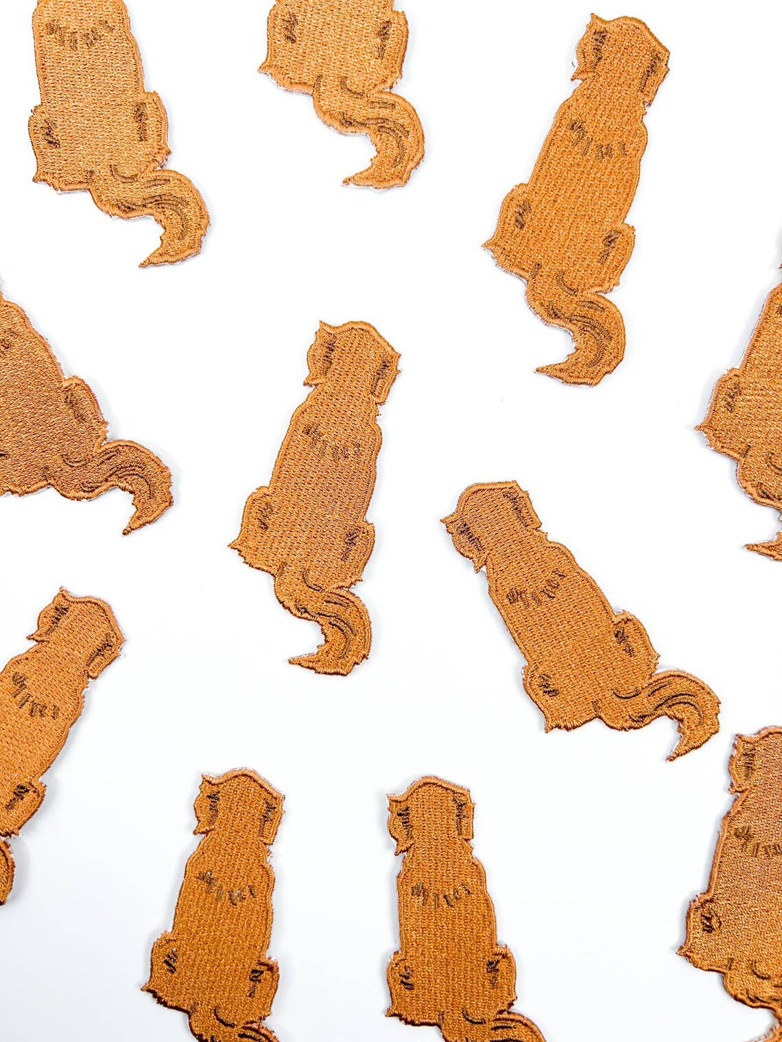 Golden Retriever Iron-On Patch 