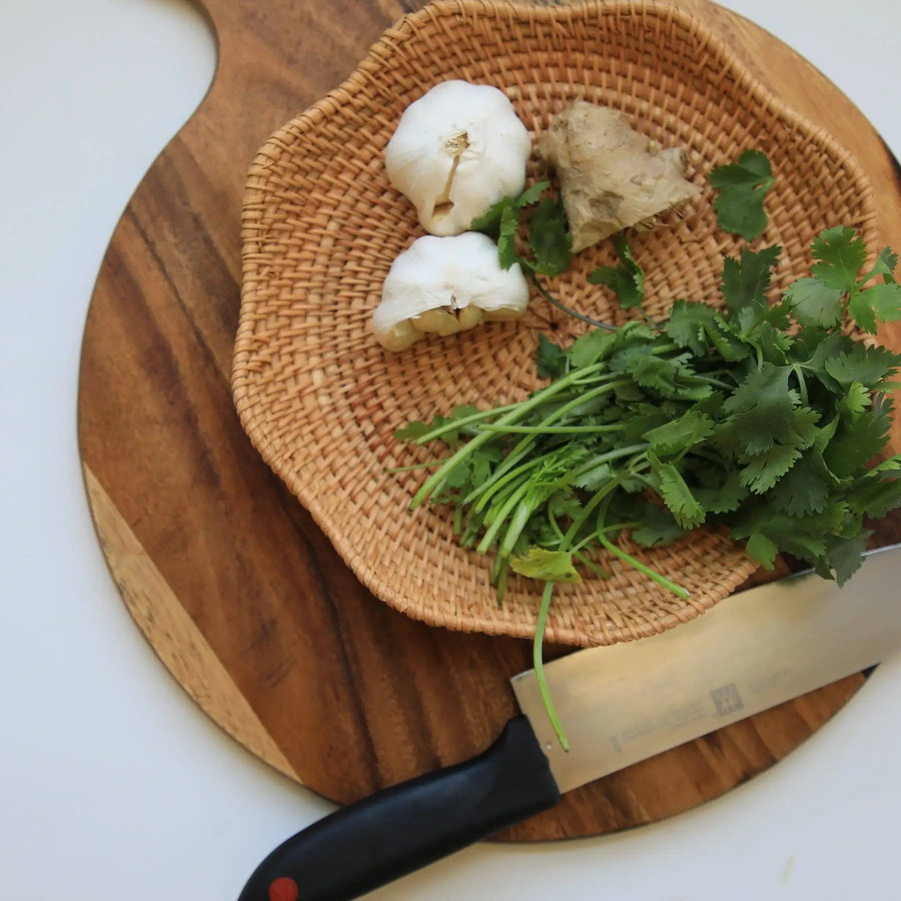 Natural Rattan Woven Tray