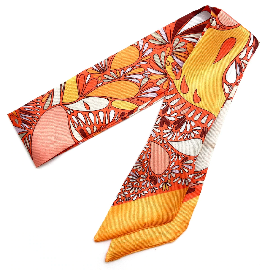 Splash Scarf: Orange
