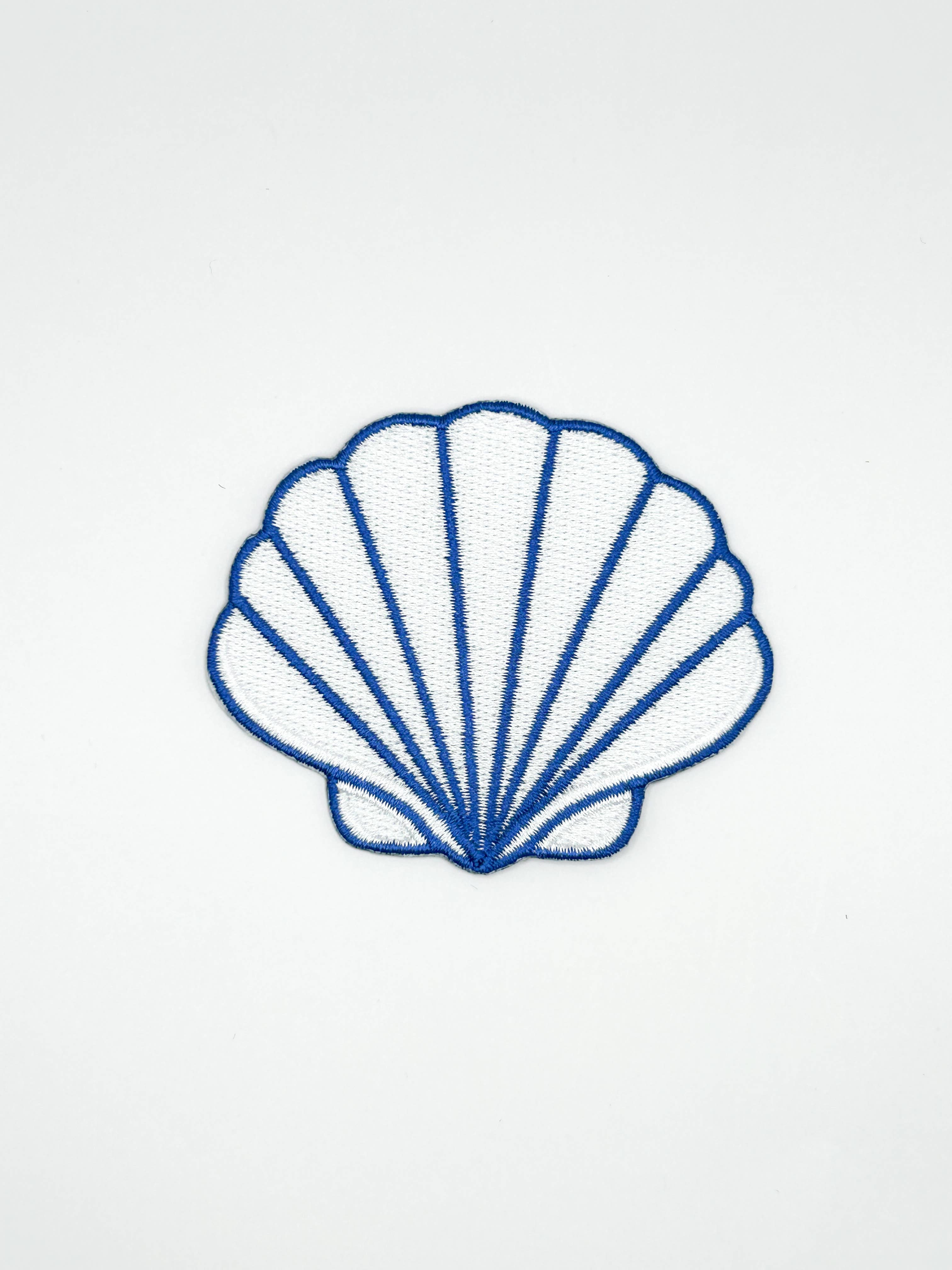 Seashell Patch Iron-On Patch