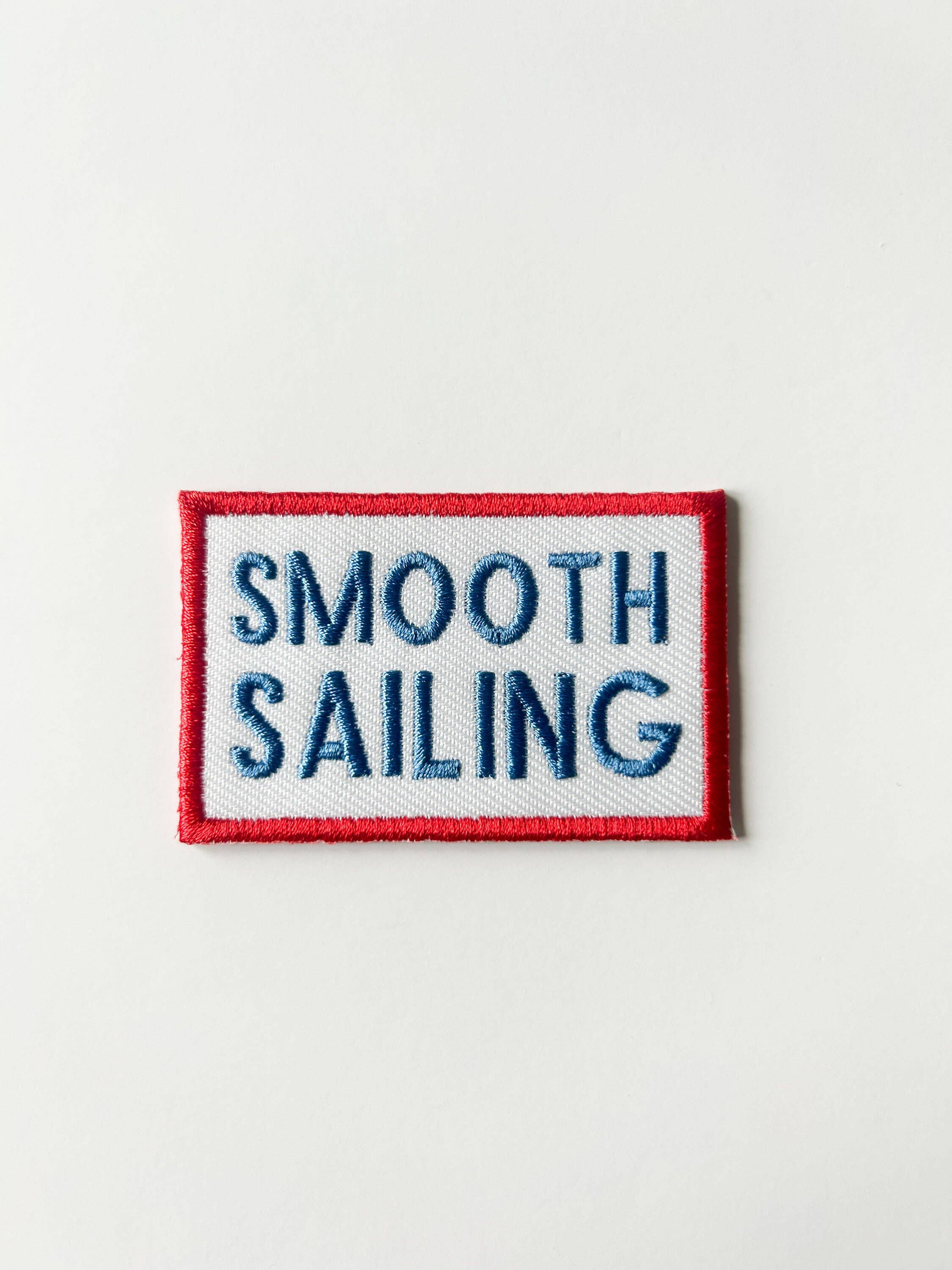 Smooth Sailing Iron-On Patch