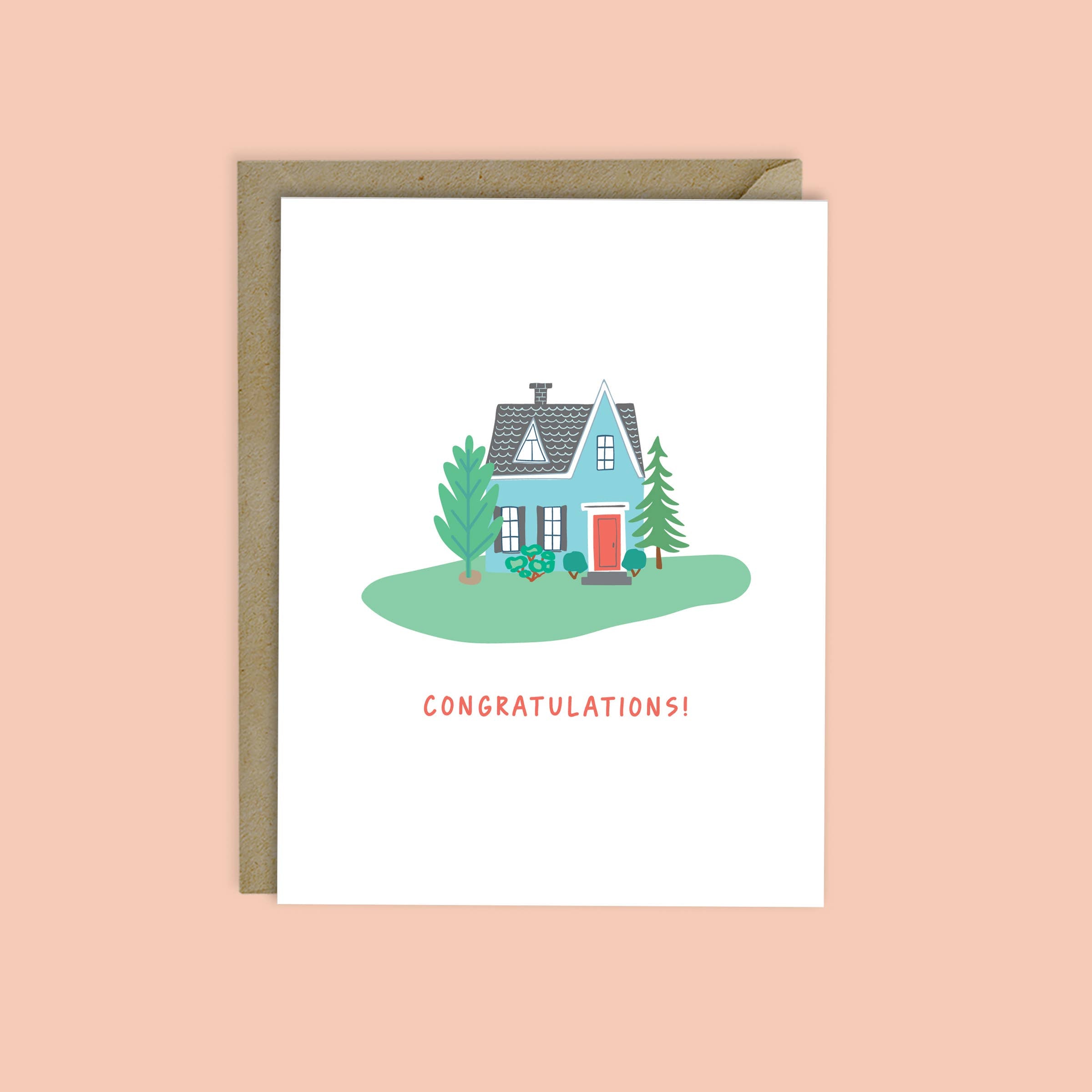 Congrats New Home Housewarming Card