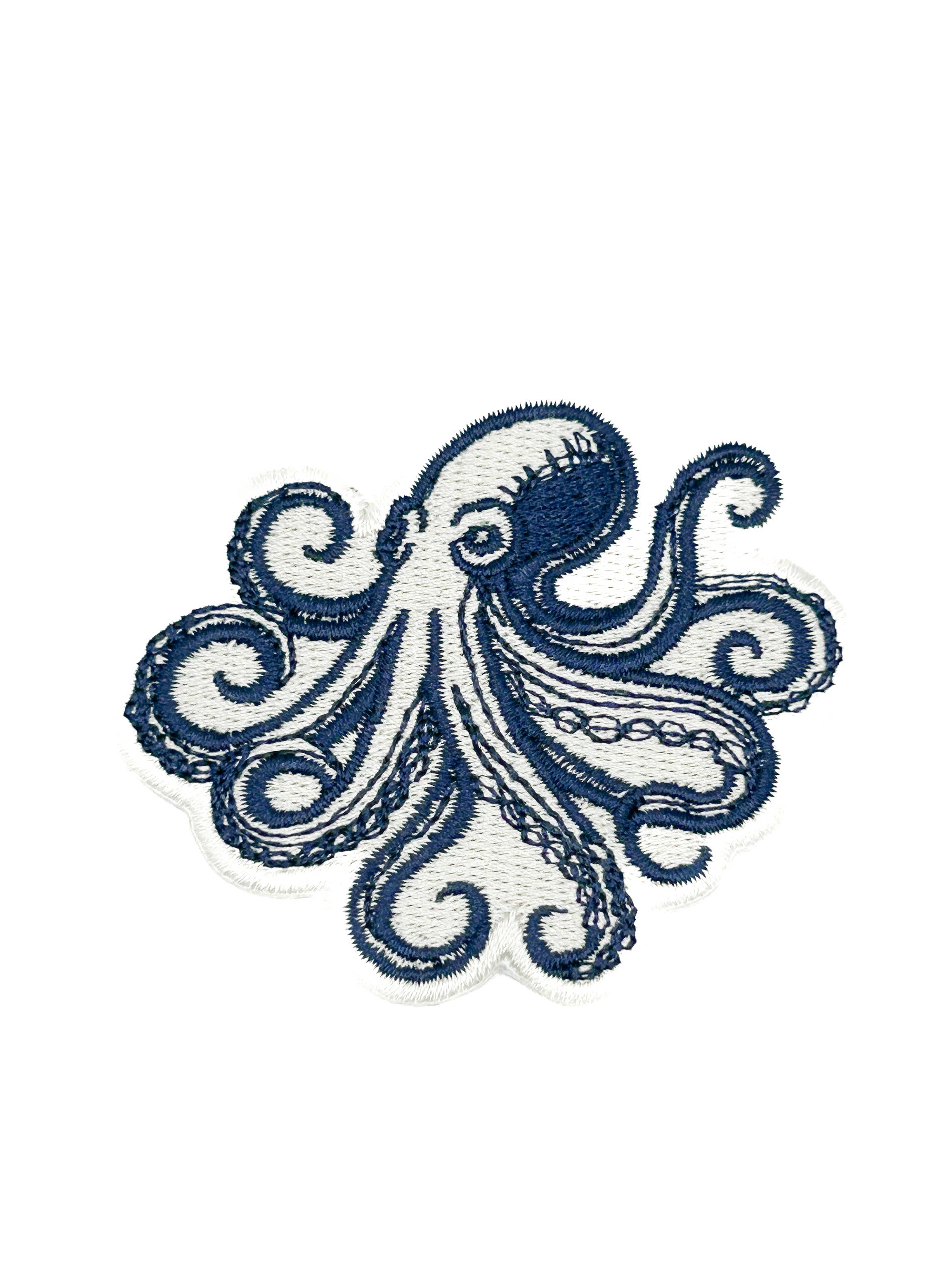Octopus Iron-On Patch
