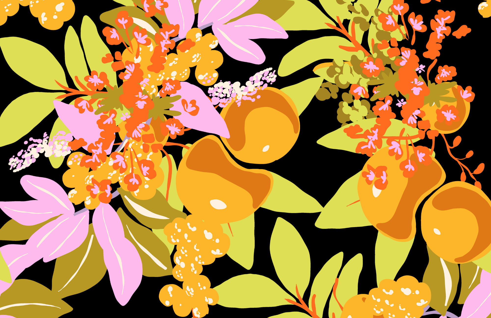 Fab Floral Tray Inserts Vol 1, 11 x 17, set of 10
