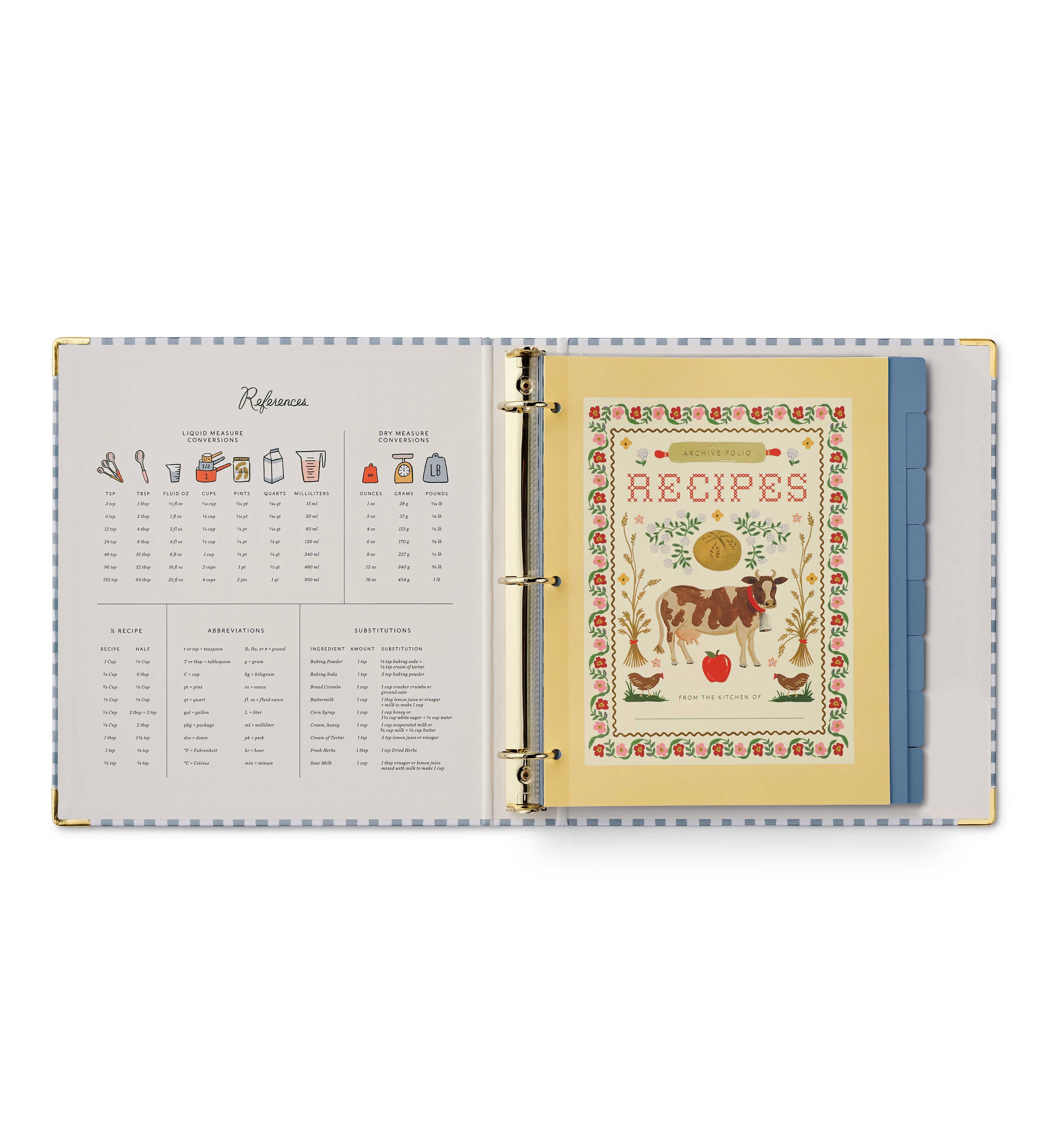 Home Sweet Home Recipe Binder