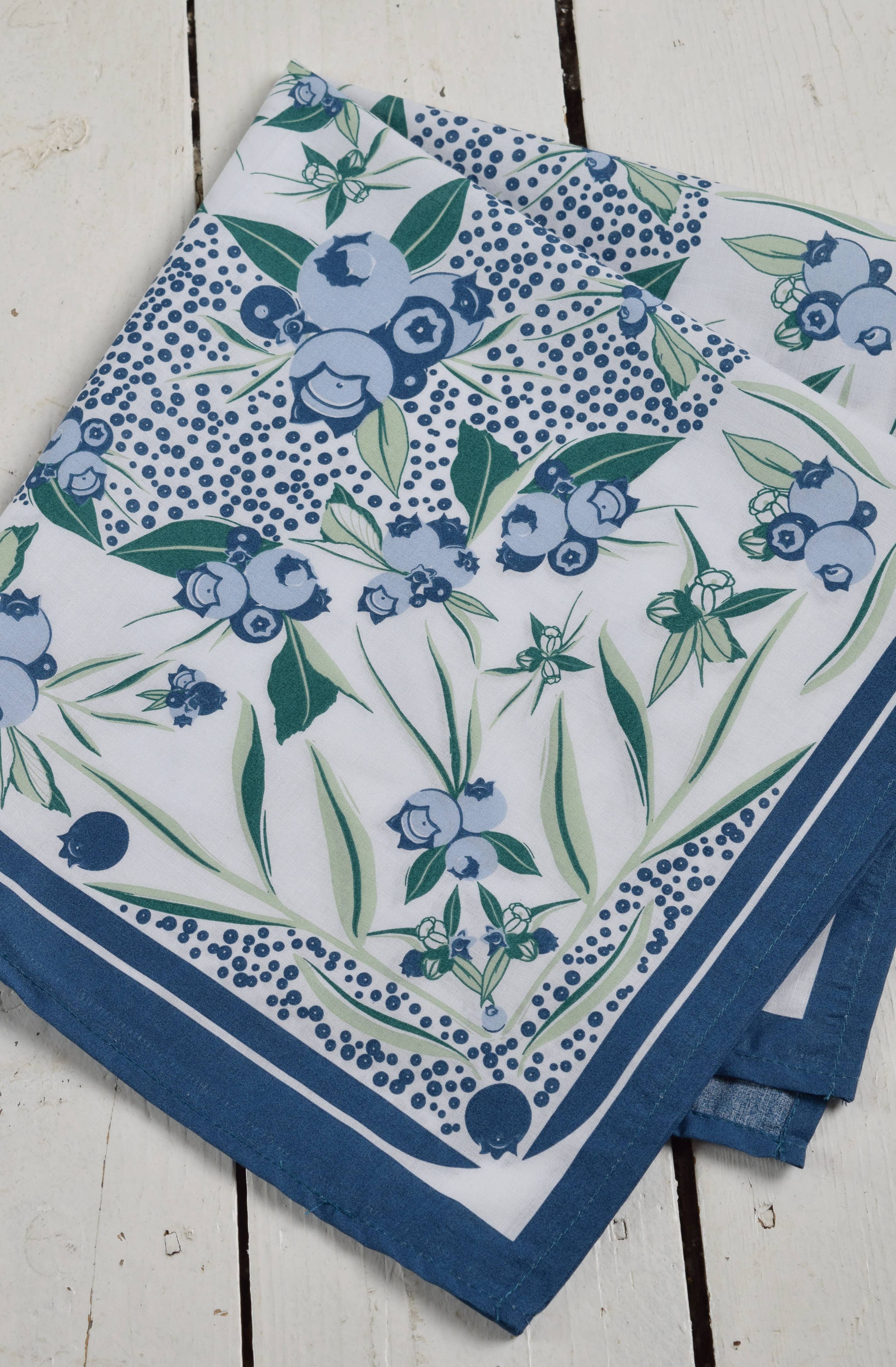 Wild Blueberry Bandana