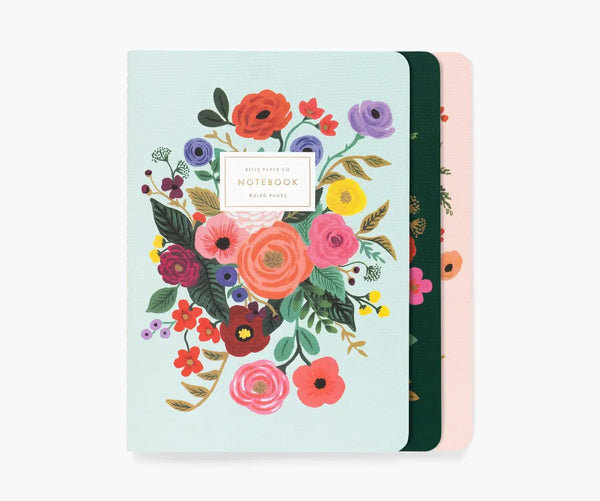 Garden Party Notebooks - S/3