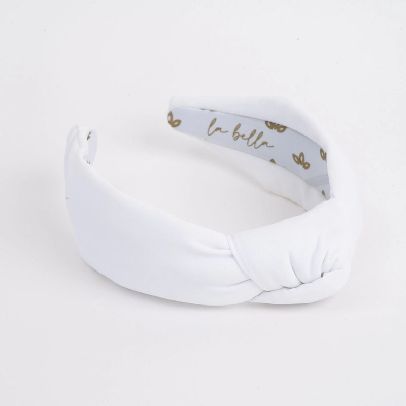 Neoprene Knotted Headband by La Bella