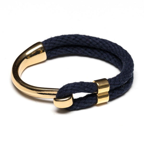 Hampstead Bracelet - Navy and Gold