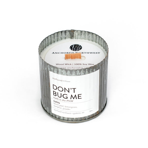 Don't Bug Me (Citronella) Wood Wick Candle