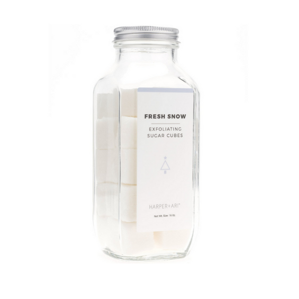 Exfoliating Sugar Cubes - Fresh Snow