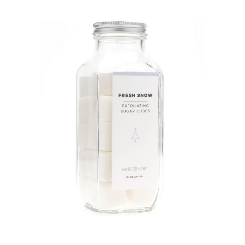 Exfoliating Sugar Cubes - Fresh Snow