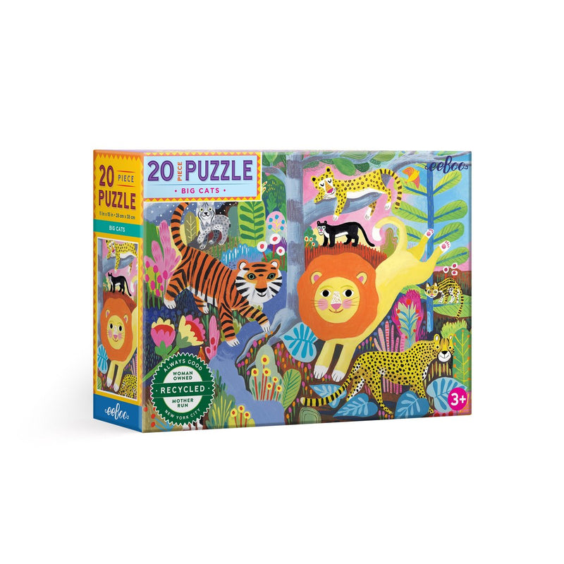 Big Cats 20 Piece Puzzle