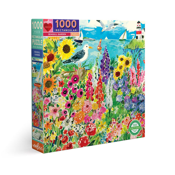 Seagull Garden 1000 Piece Rectangle Puzzle