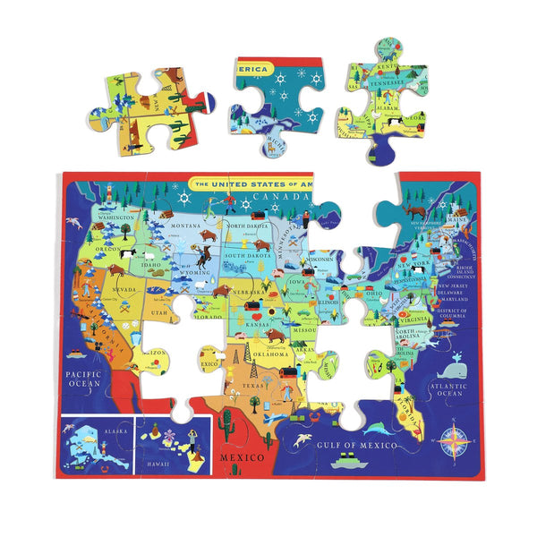 United States Map 20 Piece Puzzle