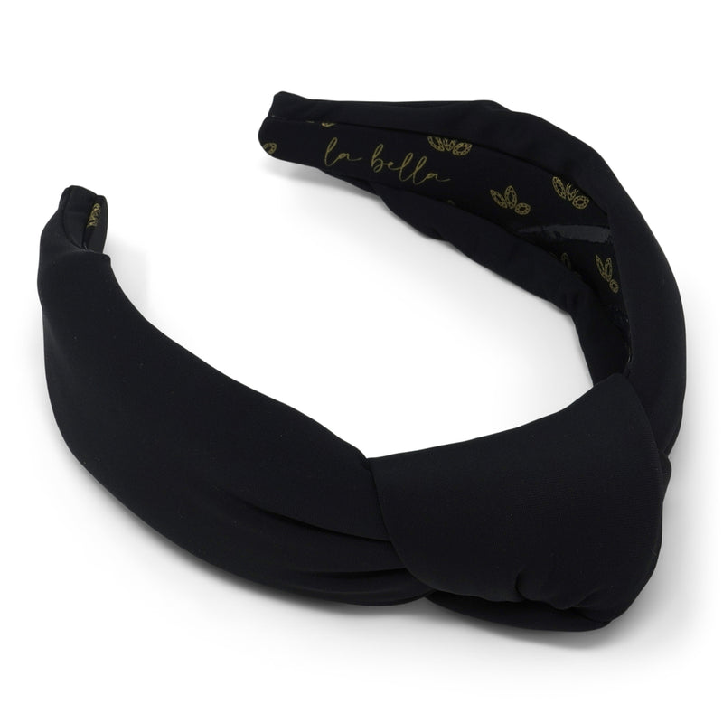 Neoprene Knotted Headband by La Bella
