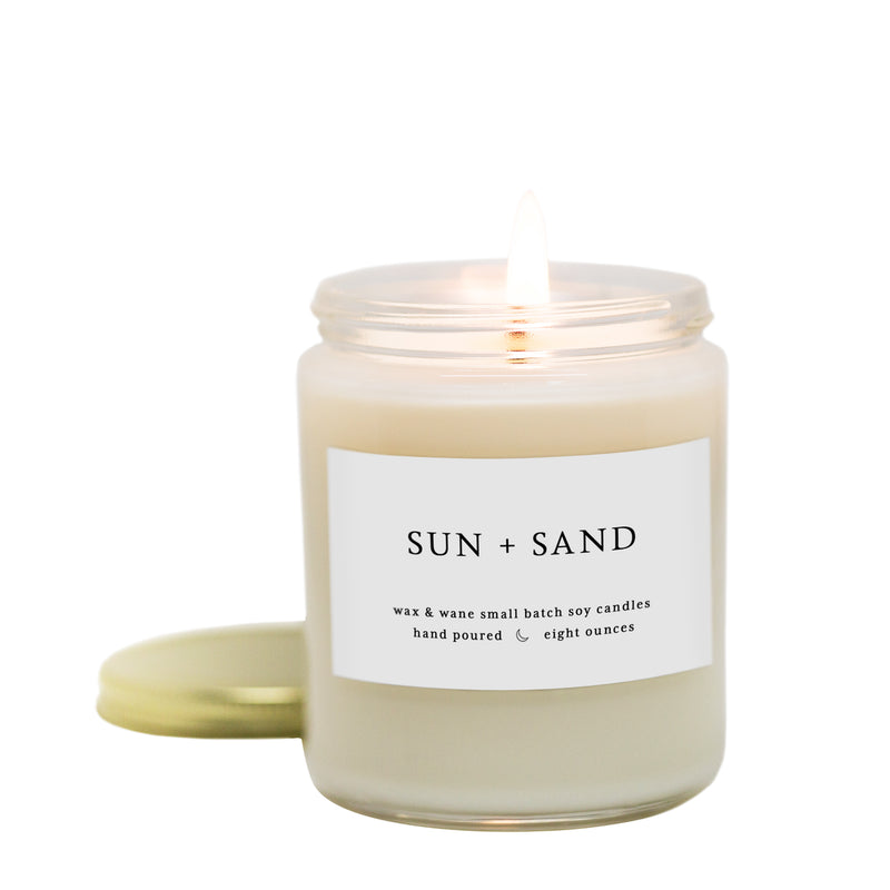 Sun + Sand Soy Candle