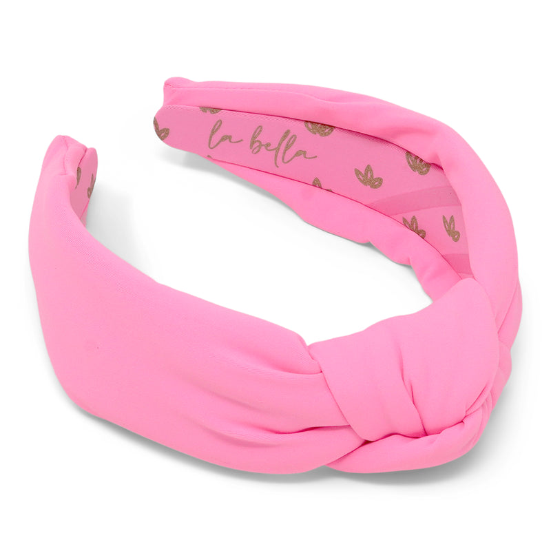 Neoprene Knotted Headband by La Bella