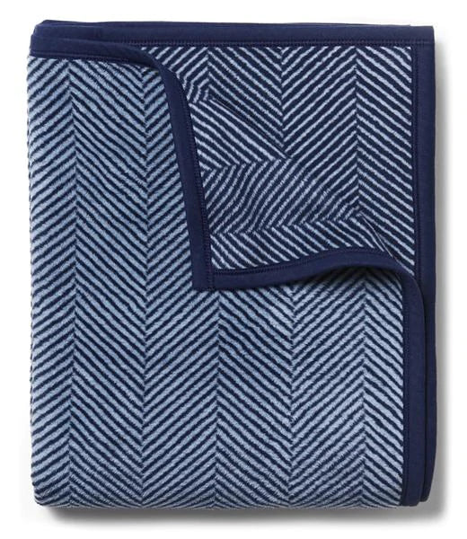 Harborview Herringbone Navy Chappy Wrap