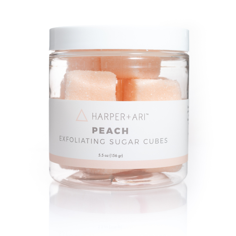 Exfoliating Sugar Cubes - Peach