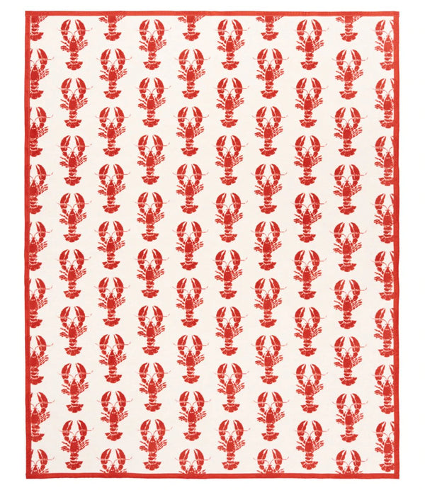 Lobster Shack Ivory Blanket Chappy Wrap