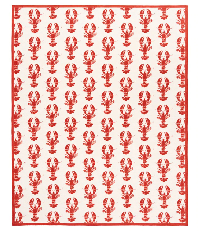 Lobster Shack Ivory Blanket Chappy Wrap
